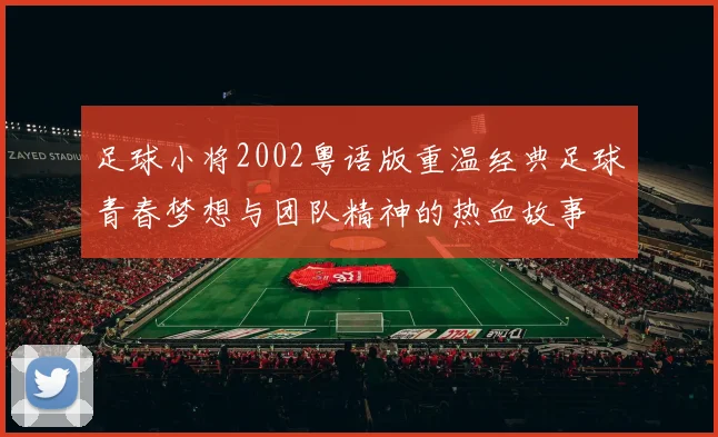 足球小将2002粤语版重温经典足球青春梦想与团队精神的热血故事